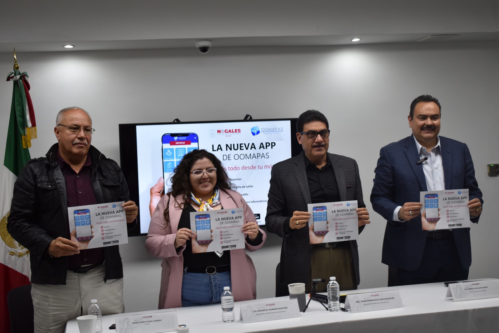 PRESENTAN APLICACIÓN APP OOMAPAS NOGALES Gobierno Municipal de Nogales