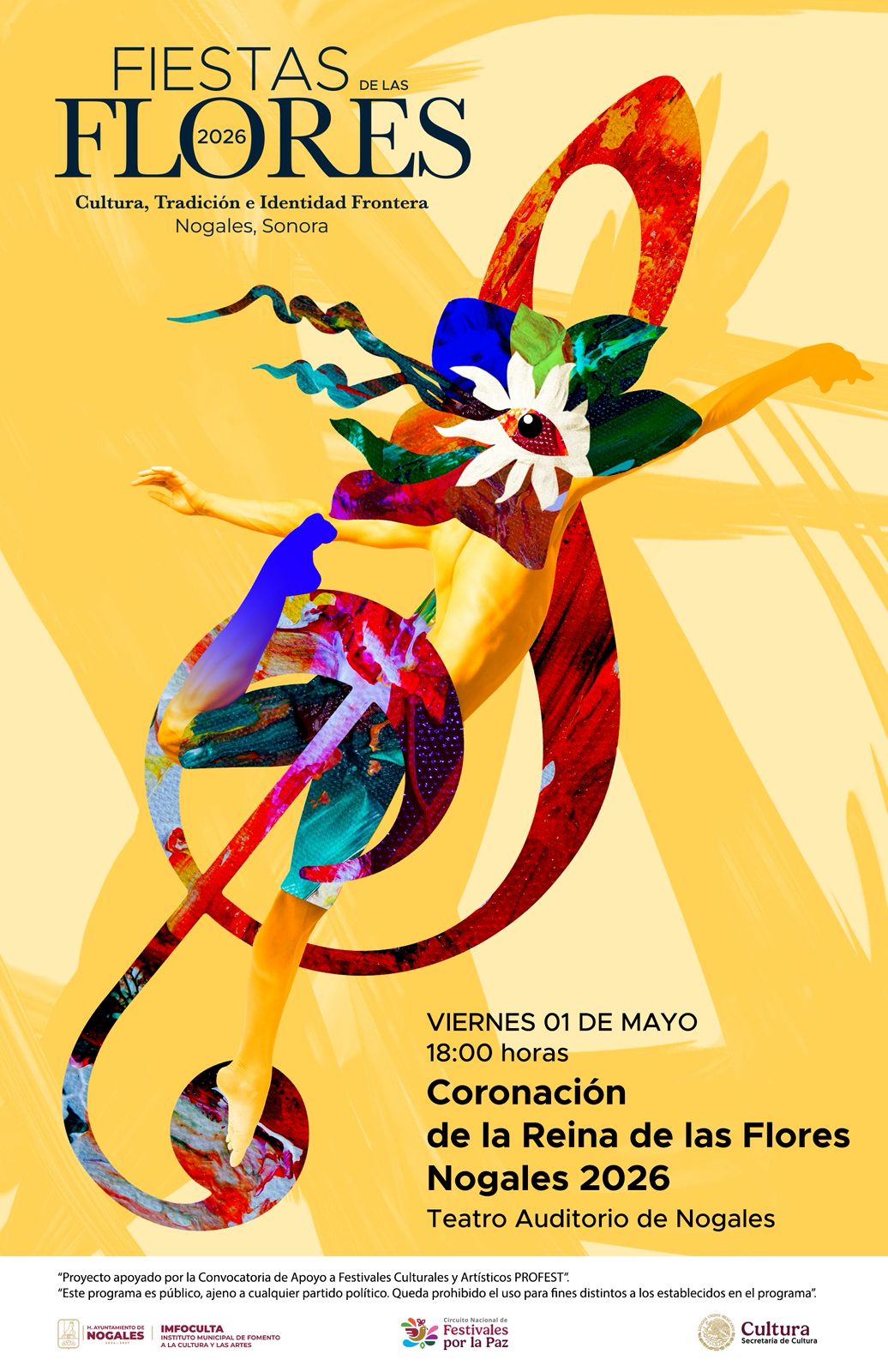 Convocan a coronación de la Reina de las Fiestas de las Flores 2026