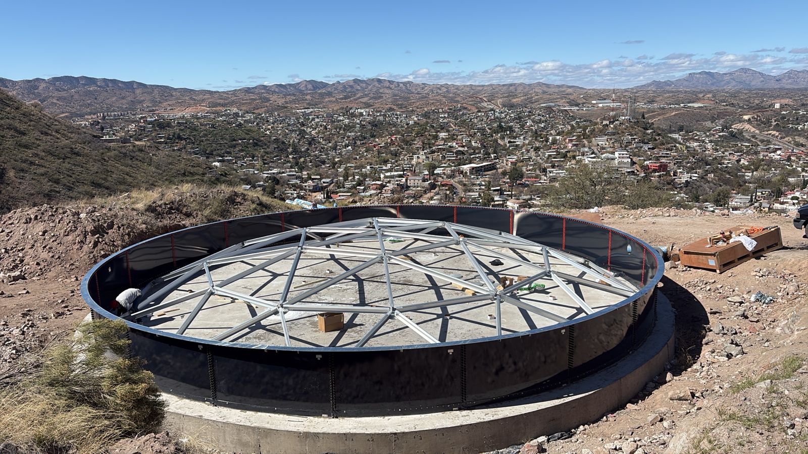 Avanza obra clave para el abasto de agua en Nogales