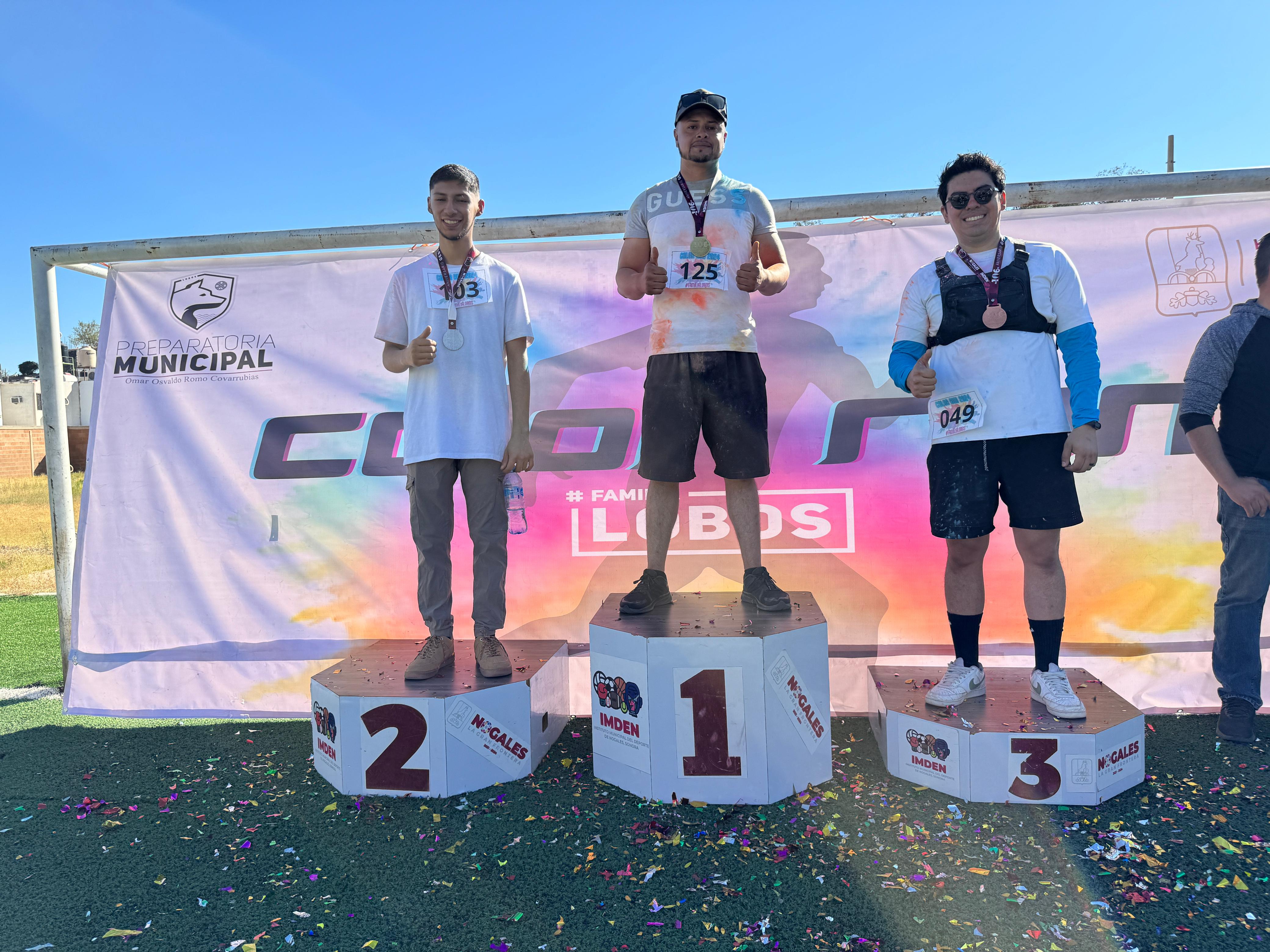 UN ÉXITO LA PRIMERA CARRERA COLOR RUN DE LA PREPARATORIA MUNICIPAL