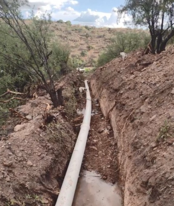 MEJORARÁ ABASTO DE AGUA CONEXIÓN EN LA SAN MIGUEL