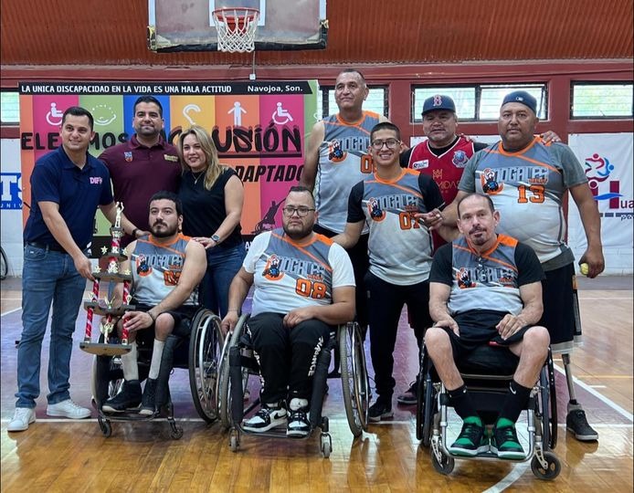 ES NOGALES HEAT SUBCAMPEÓN EN EL BASQUETBOL SOBRE RUEDAS