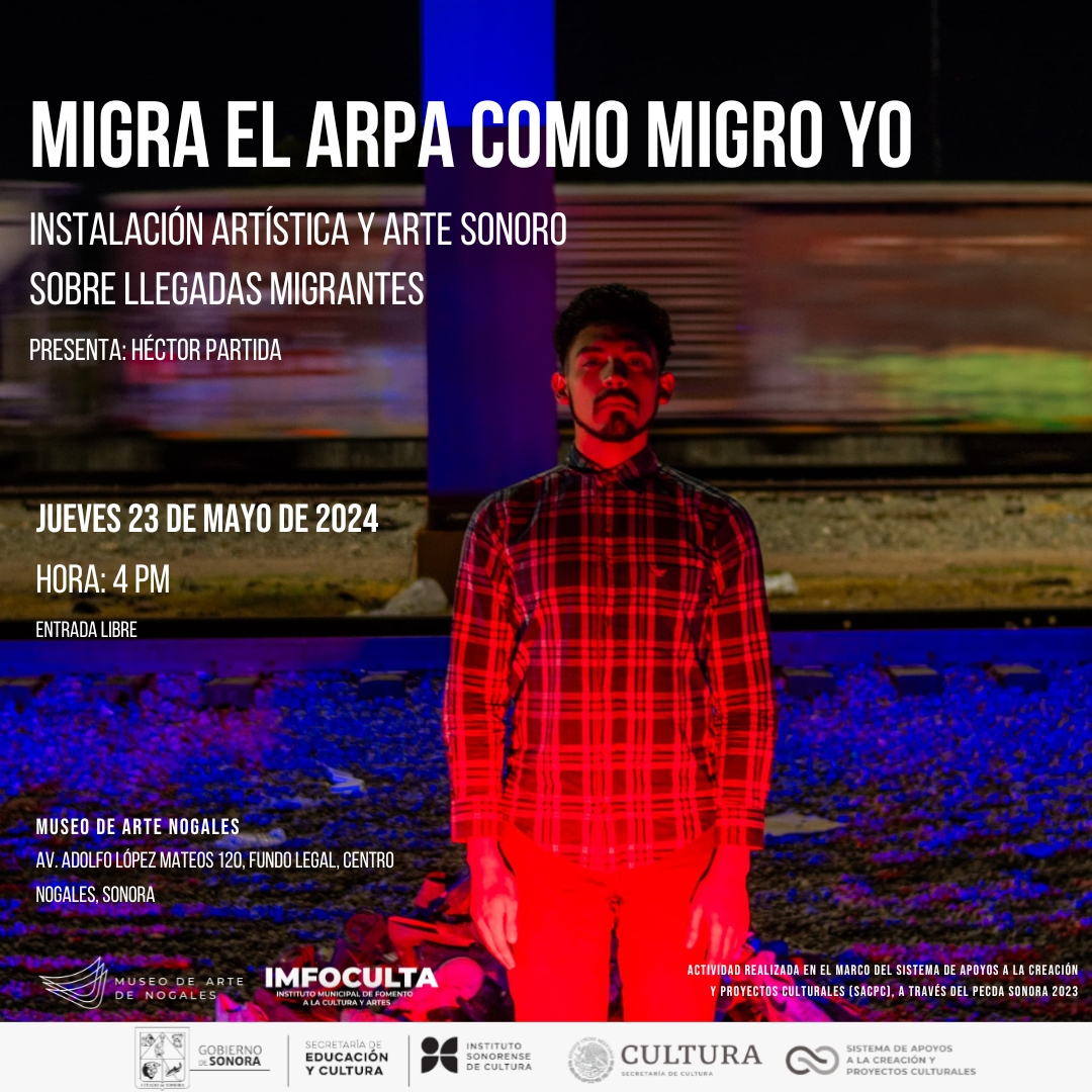 PRESENTARÁ ARPISTA NOGALENSE “MIGRA EL ARPA COMO MIGRO YO”