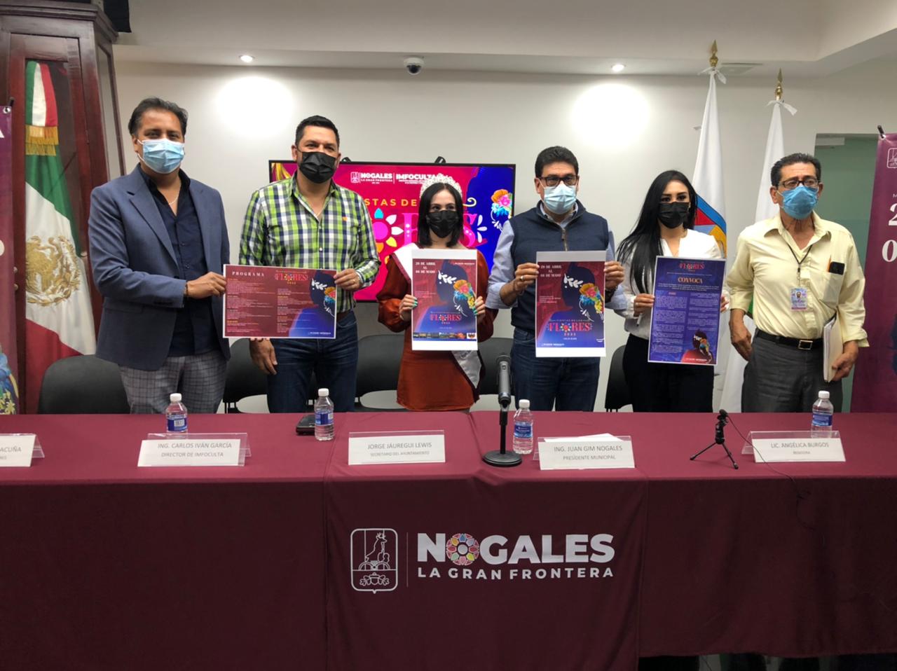 ORGANIZAN LAS FIESTAS DE LAS FLORES 2022; SERÁN FAMILIARES