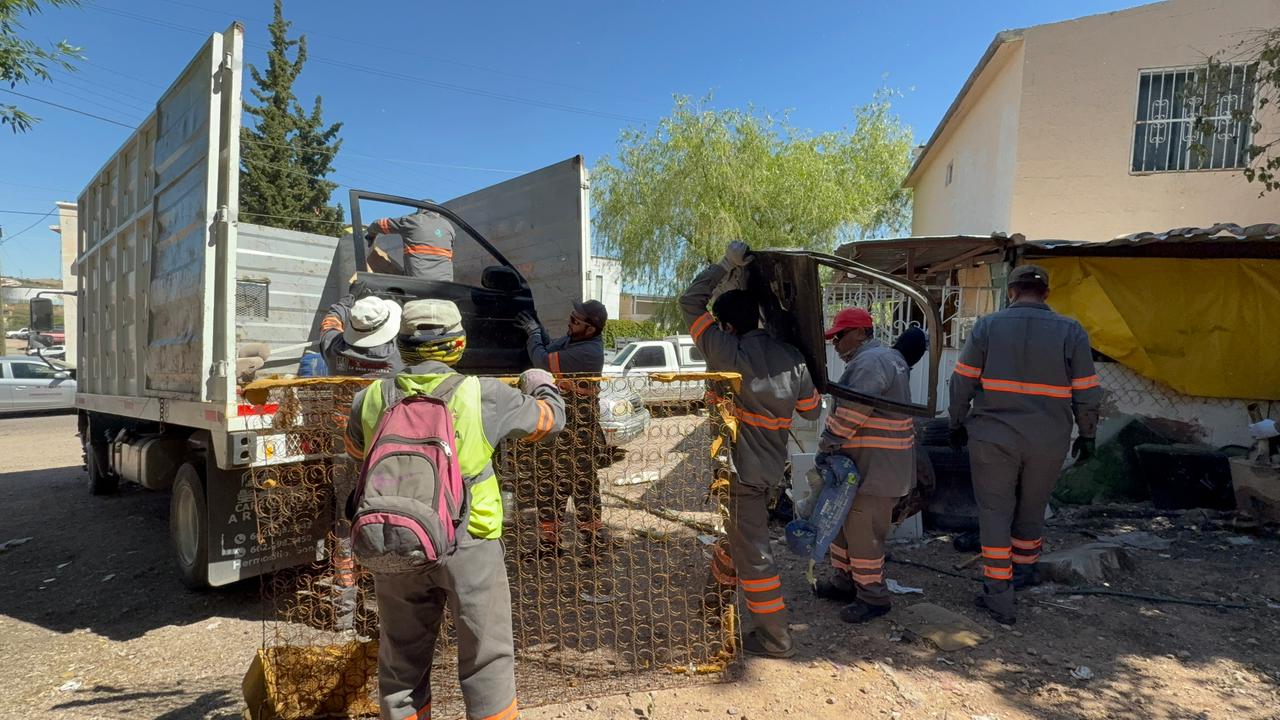 Recuperan área verde para uso comunitario