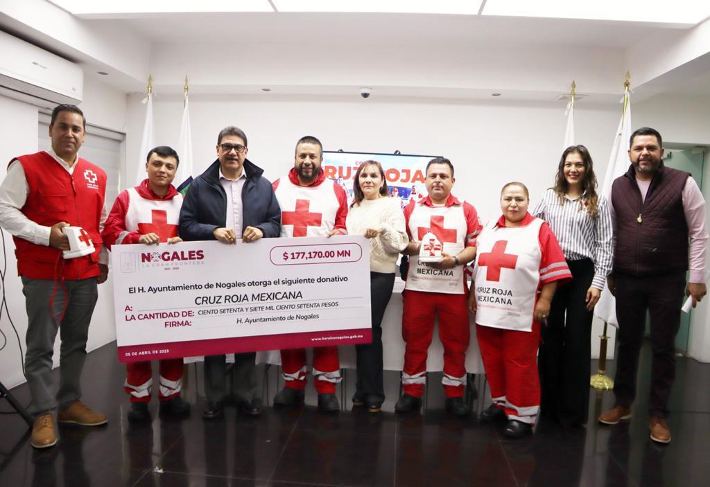 ENCABEZA ALCALDE INICIO DE COLECTA ANUAL DE CRUZ ROJA