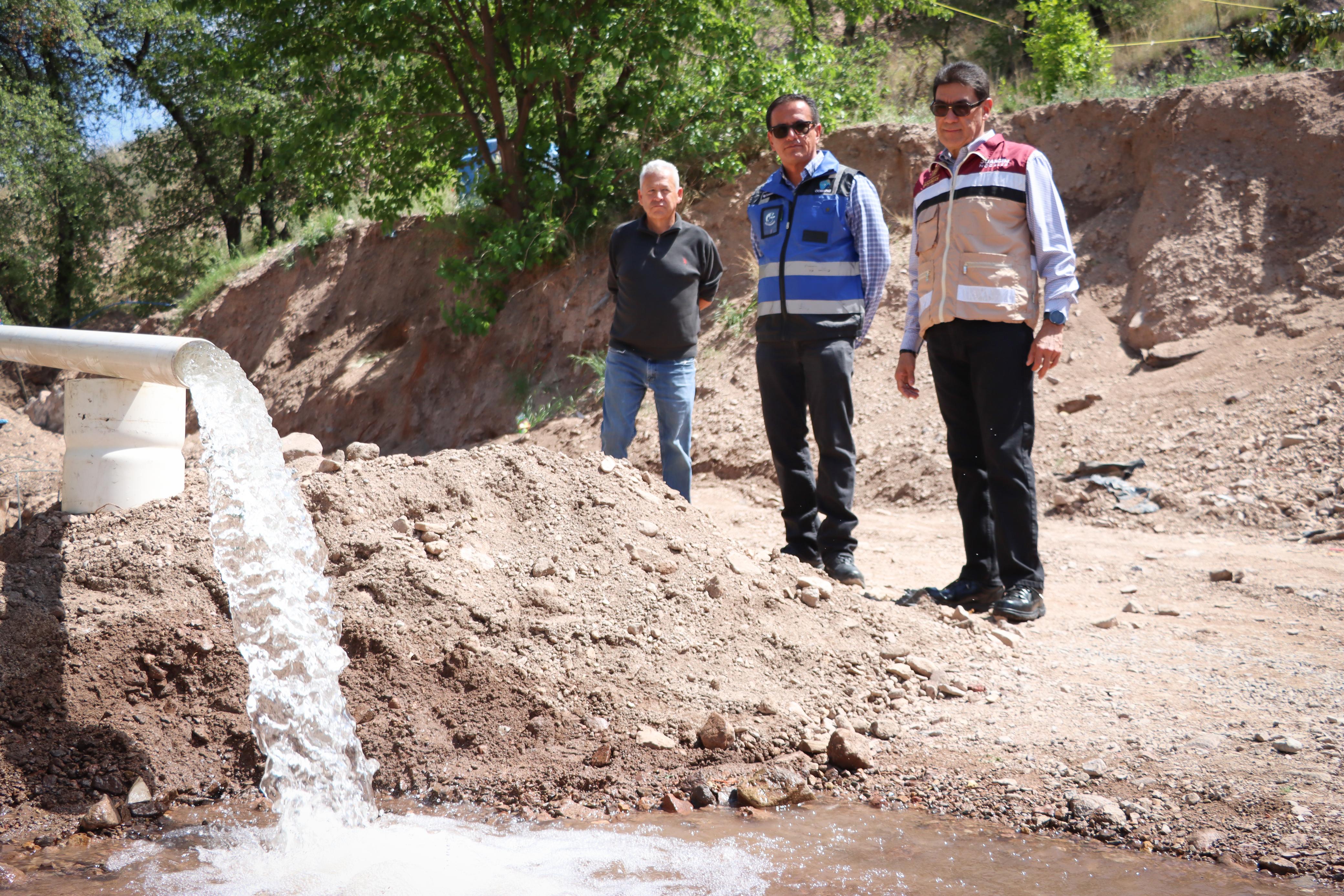 Fortalecen abasto de agua con nuevas obras en Nogales