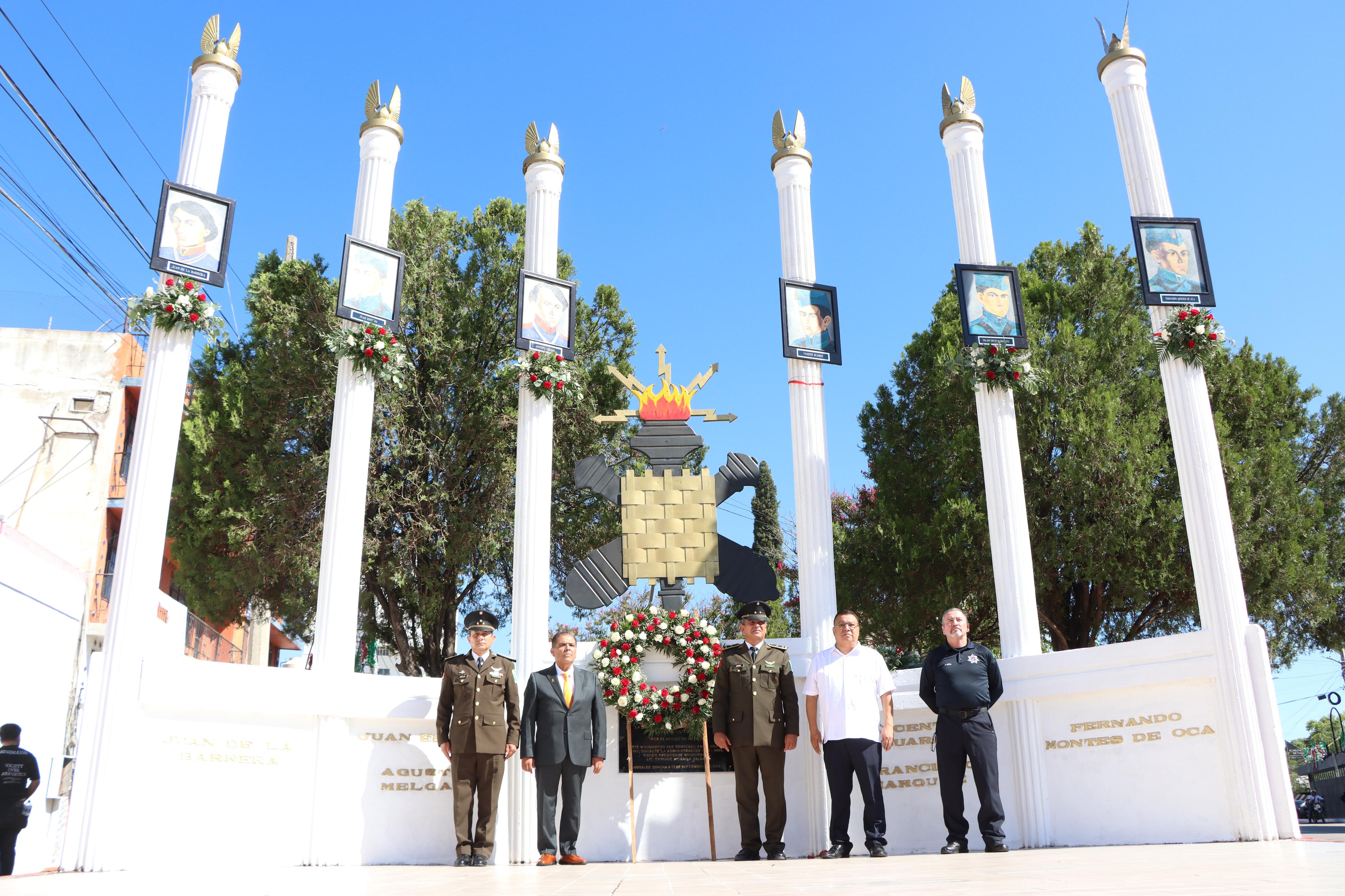 Honra Nogales legado de los Niños Héroes