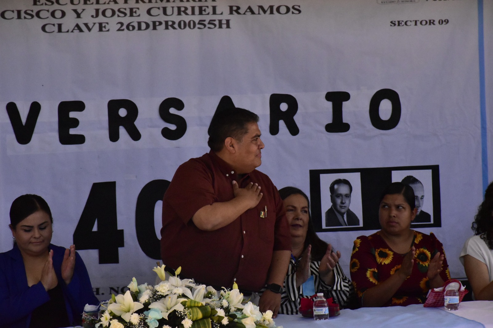 PARTICIPA SECRETARIO EN EL FESTEJO DE ESCUELA PRIMARIA