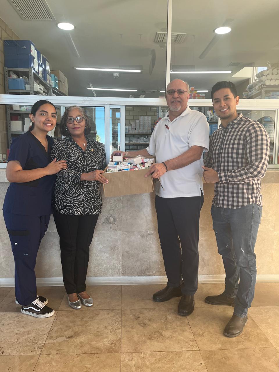 DONAN REGIDORES MEDICAMENTOS A SALUD MUNICIPAL