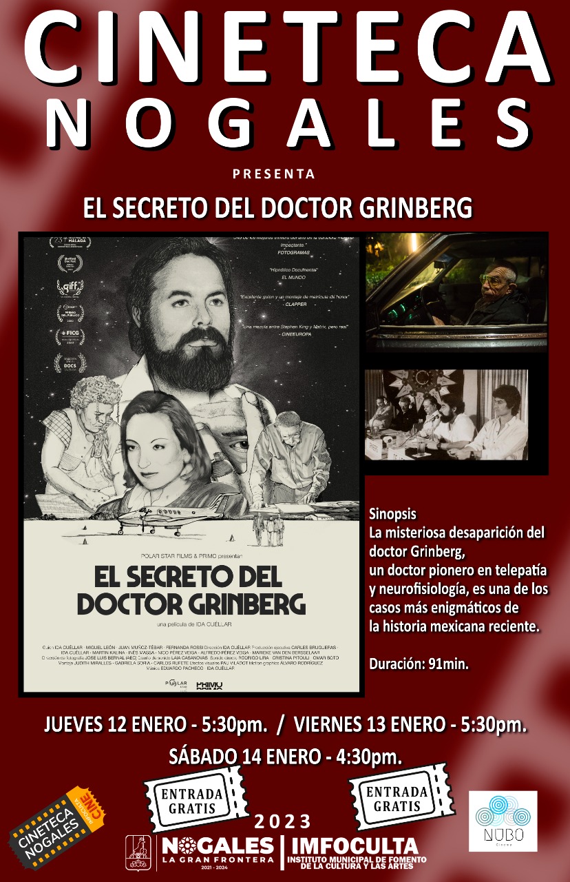 INVITAN A DISFRUTAR EL DOCUMENTAL  “LOS SECRETOS DEL DOCTOR GRINBERG”
