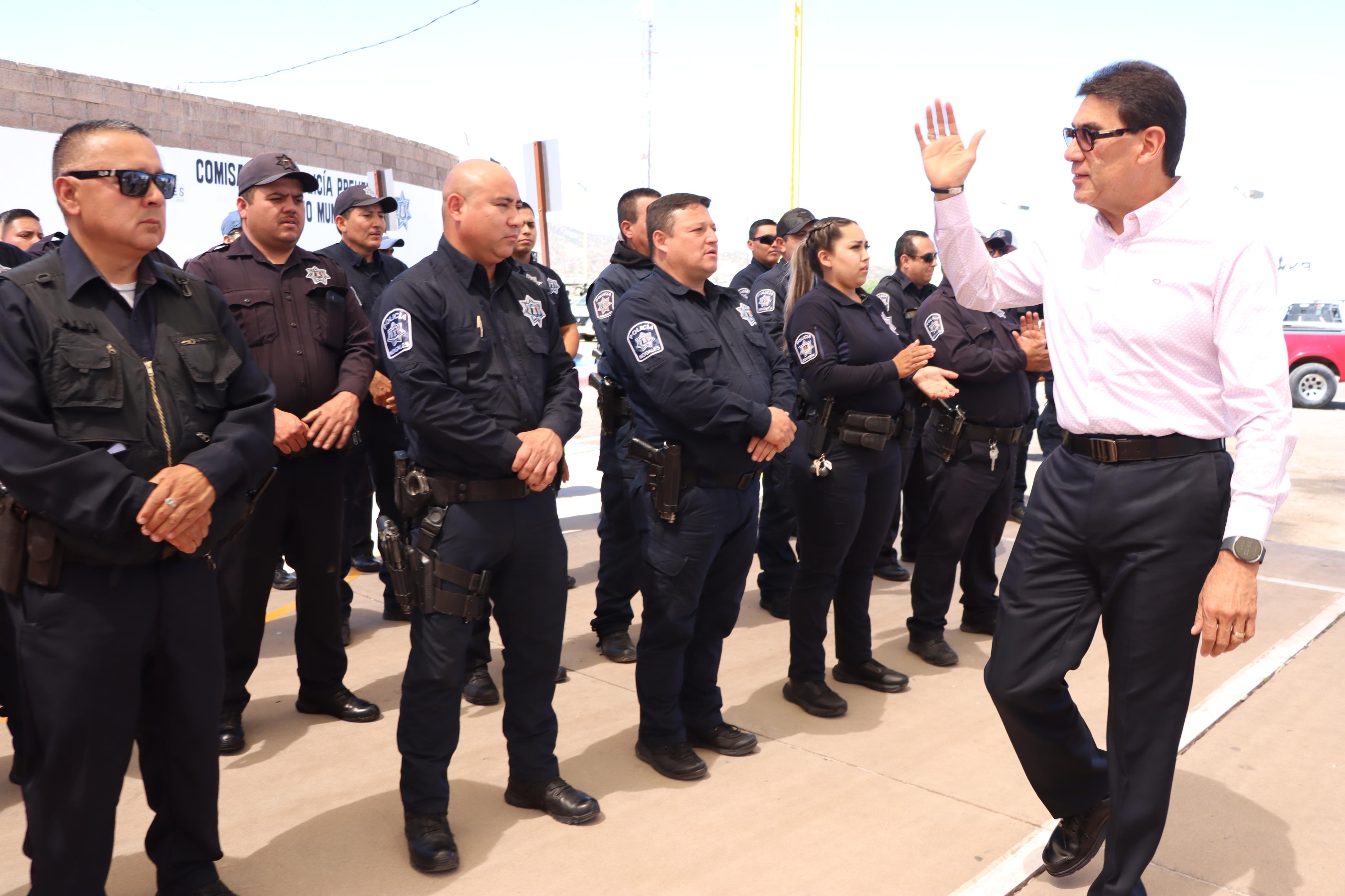 Entregan armamento a Policía Municipal