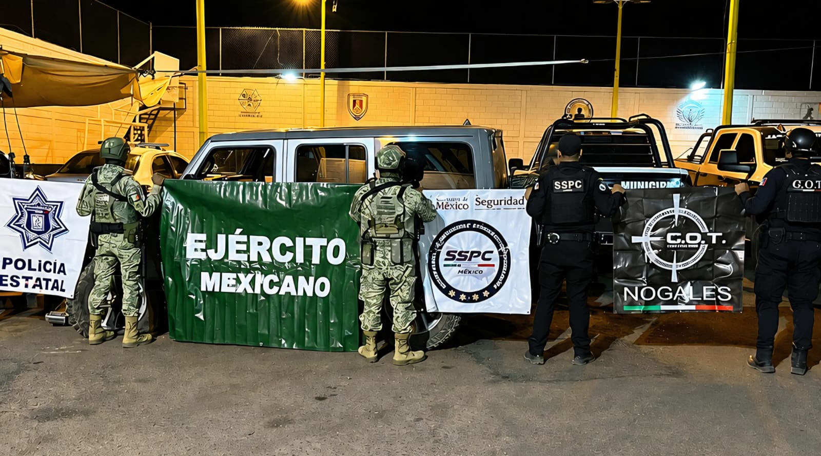 Aseguran vehículo robado y narcótico en operativo coordinado