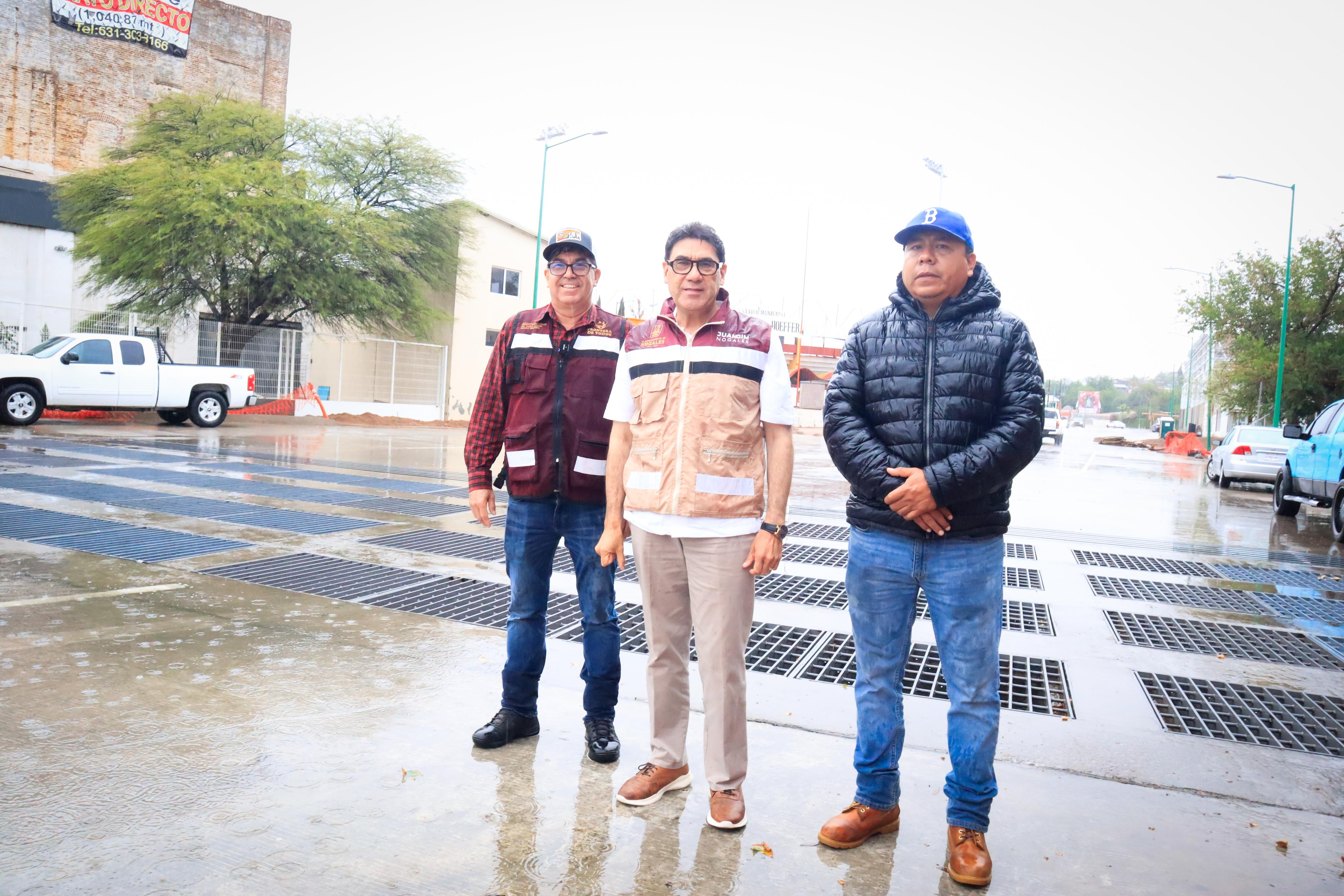 Constata alcalde eficiencia en la obra de embovedado