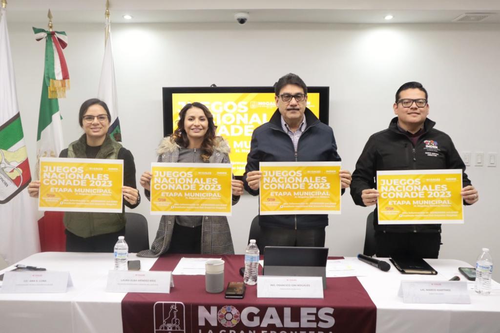 ANUNCIA ALCALDE INICIO DE LOS JUEGOS  NACIONALES 2023 EN SU ETAPA MUNICIPAL