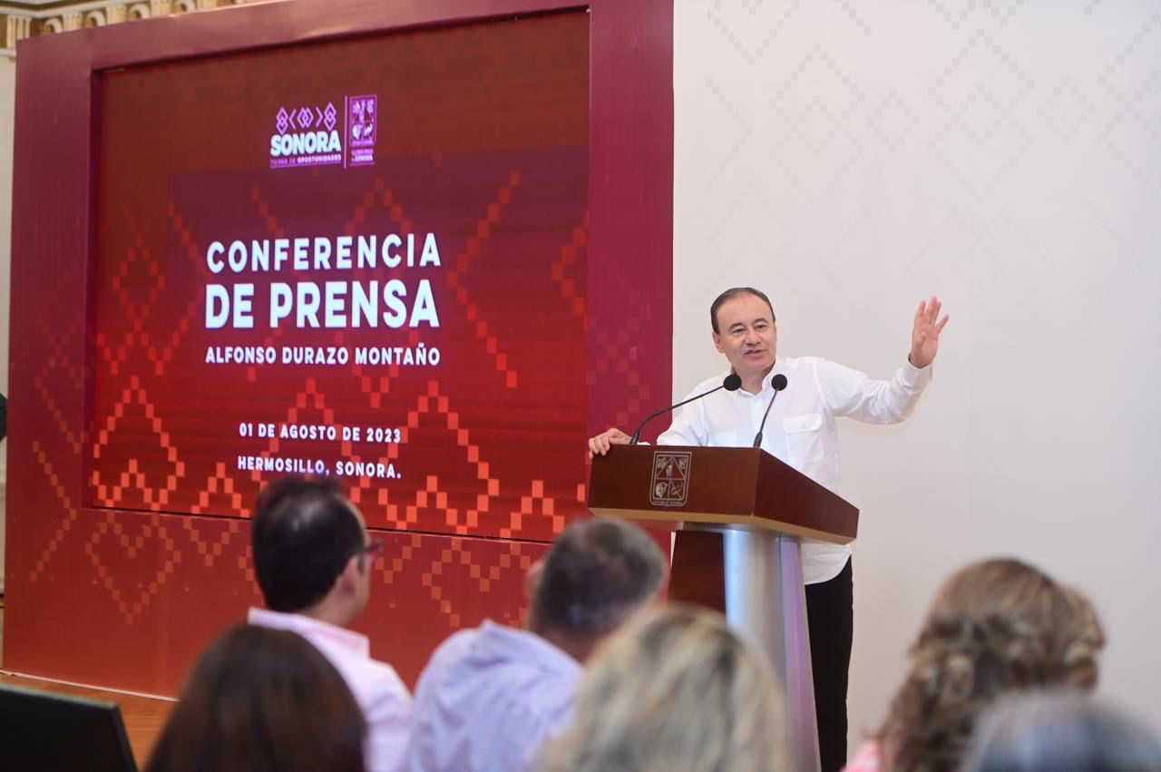 ATIENDE GOBERNADOR ALFONSO DURAZO, OBRAS HISTÓRICAS DE INFRAESTRUCTURA PARA NOGALES