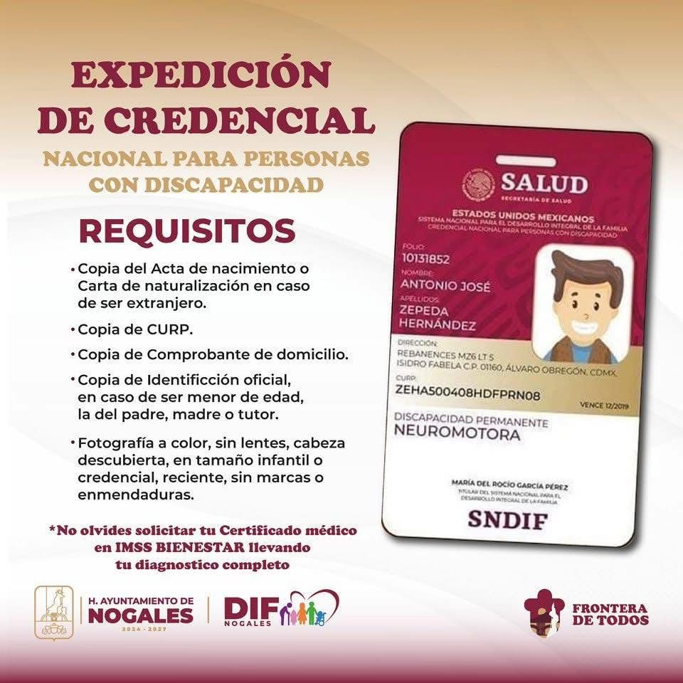 Otorgan credenciales de discapacidad con beneficios