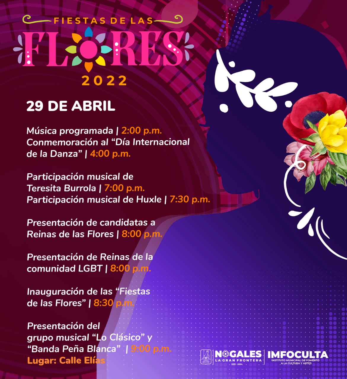 PROMOVERÁN LA DIVERSIÓN Y CONVIVENCIA FAMILIAR EN FIESTA DE LAS FLORES 2022