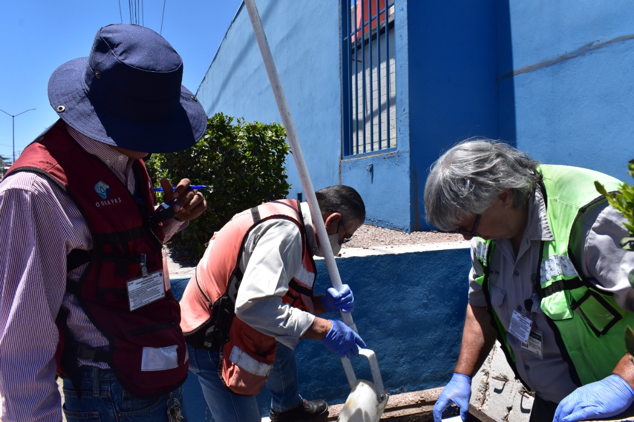SUPERVISA OOMAPAS MUESTREO DE DESCARGAS DE AGUAS RESIDUALES EN INDUSTRIAS MAQUILADORAS