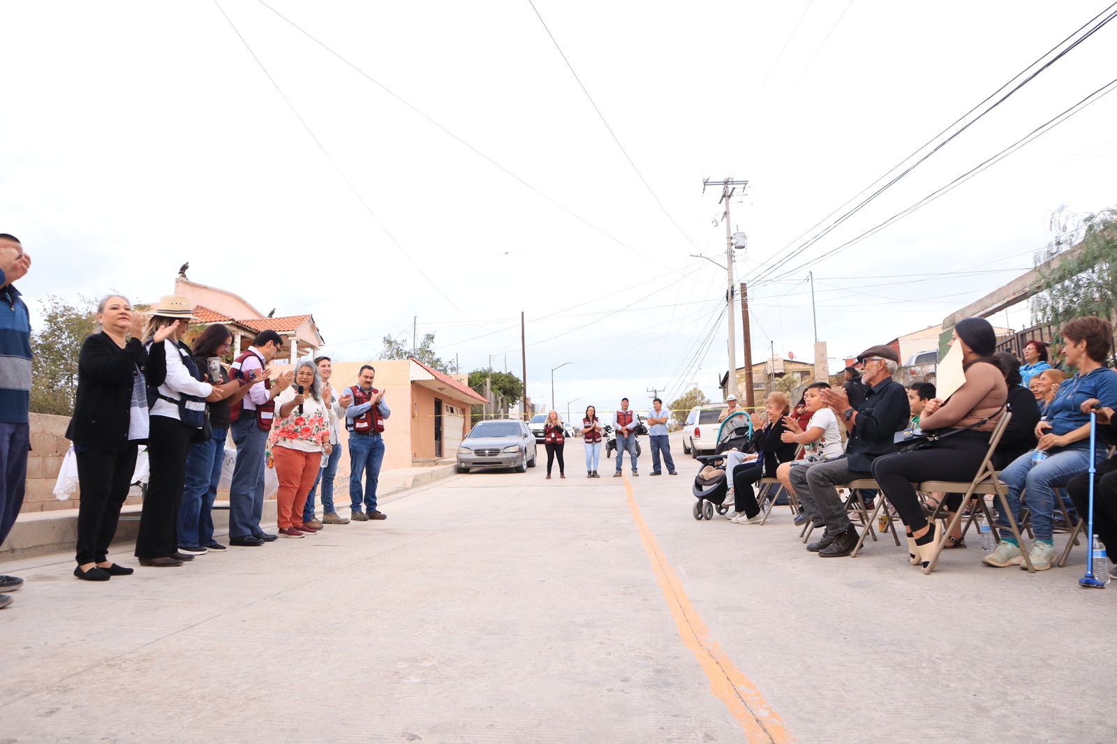 ENTREGAN PAVIMENTADA LA SEGUNDA ETAPA DE LA CALLE SAN LUIS POTOSÍ