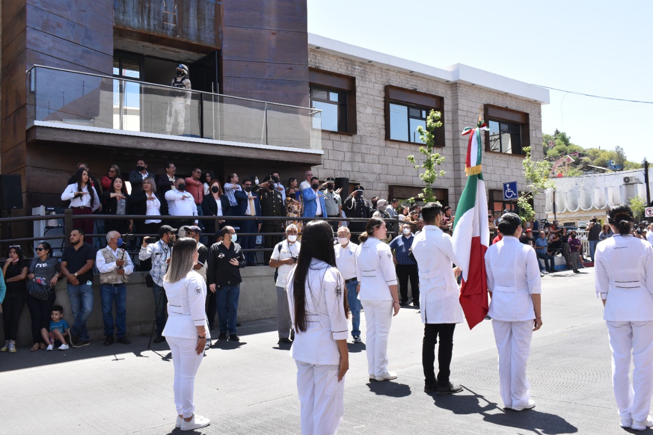 REALIZAN DESFILE CONMEMORATIVO DEL 5 DE MAYO; DÍA DE LA BATALLA DE PUEBLA