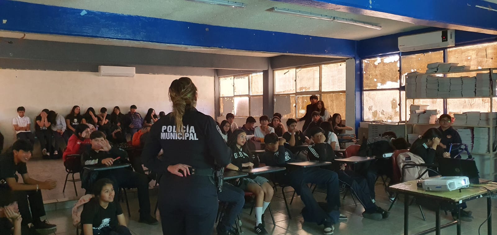 Refuerzan prevención juvenil en la Secundaria General 4