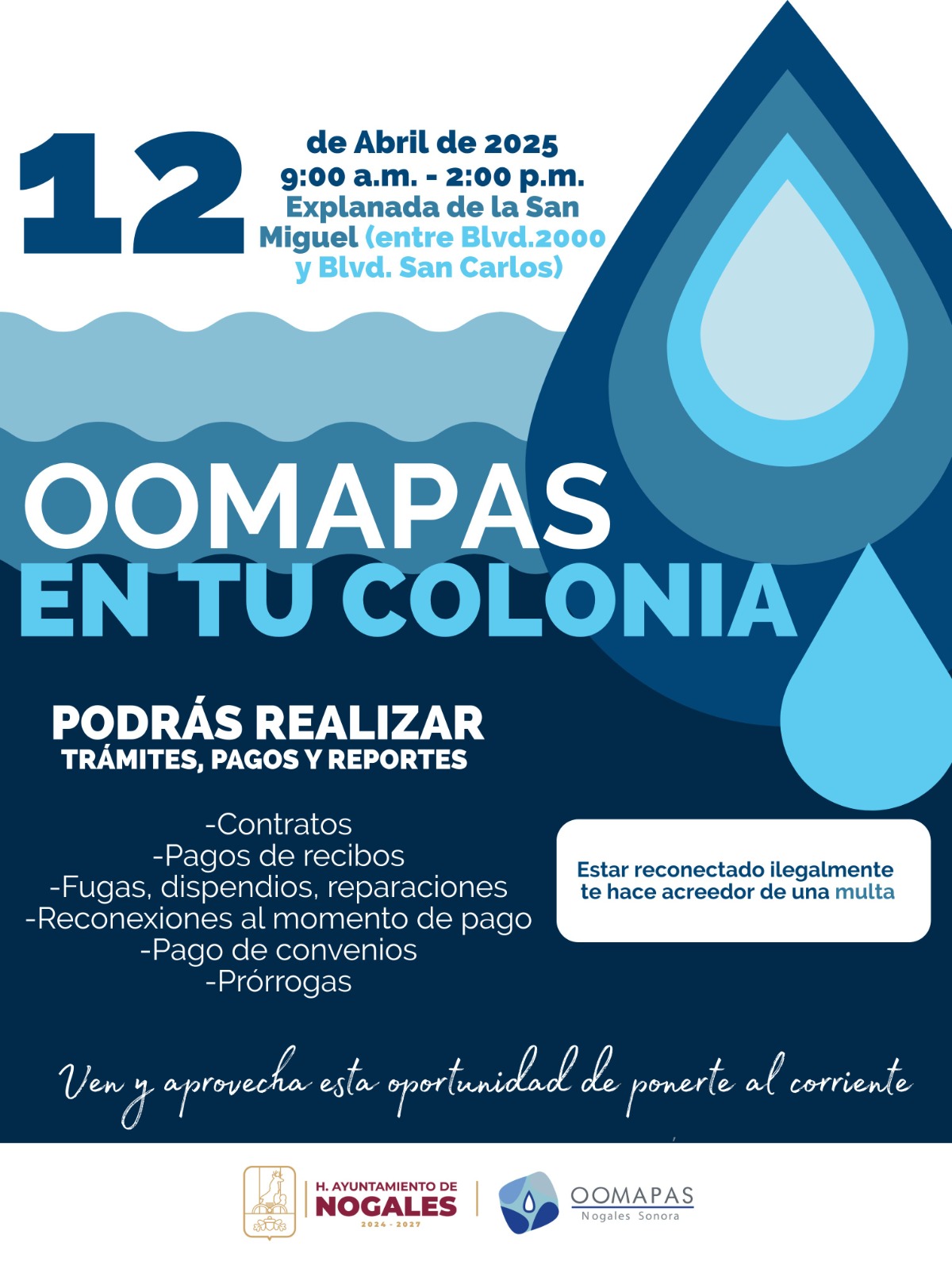 Reactivan el programa “Oomapas en tu colonia”