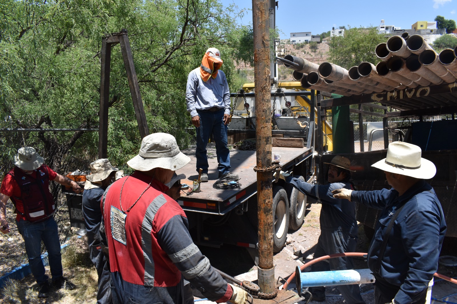 HABILITAN POZO LAS COCHERAS PARA SUMINISTRAR AGUA EN VILLA SONORA