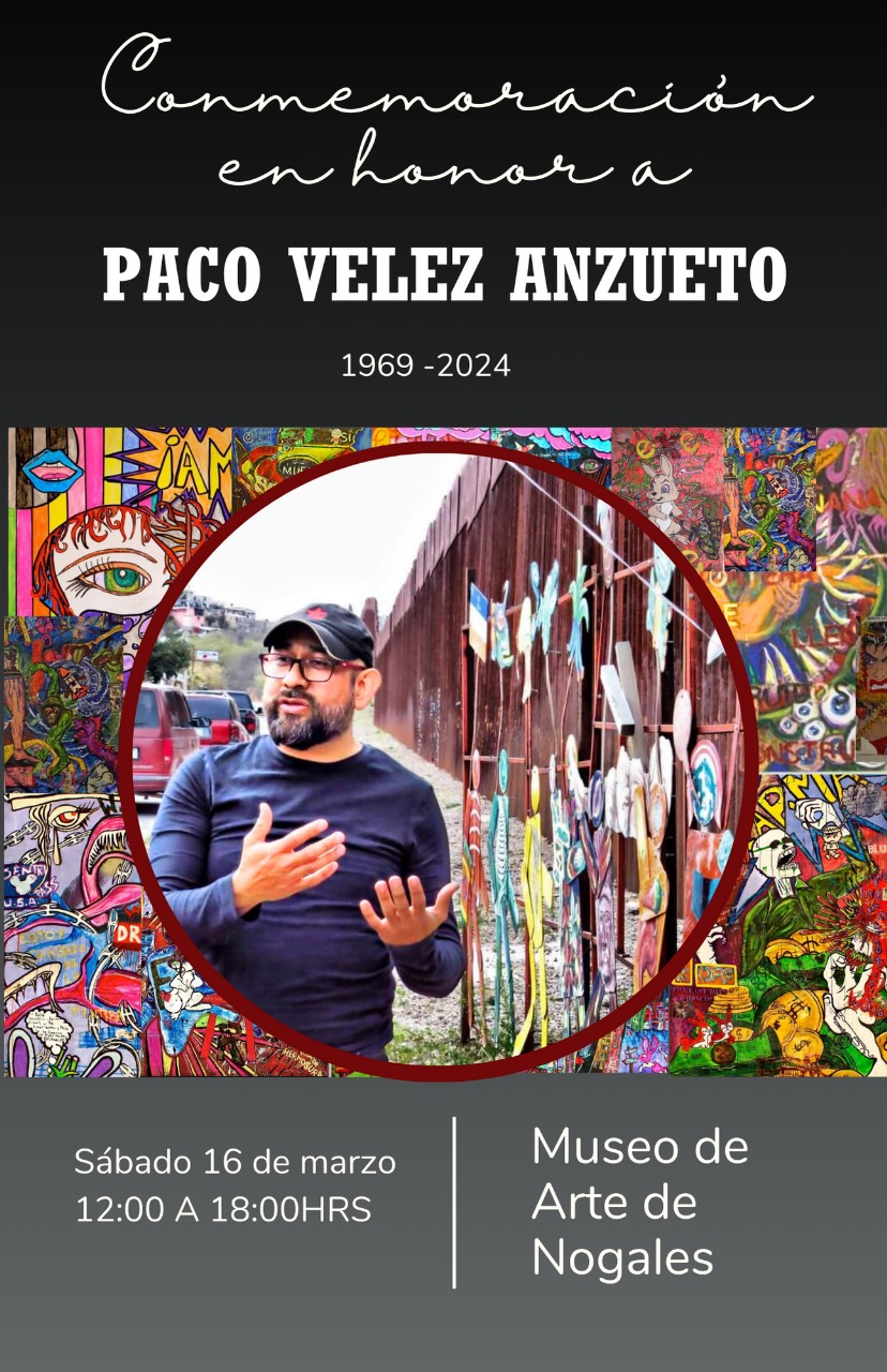 INVITAN A MUESTRA DE PACO VÉLEZ ANZUETO