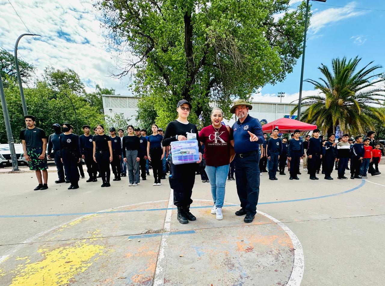 AYUDA REGIDORA ELIZABETH MARÍN AL HEPTATLÓN JUVENIL