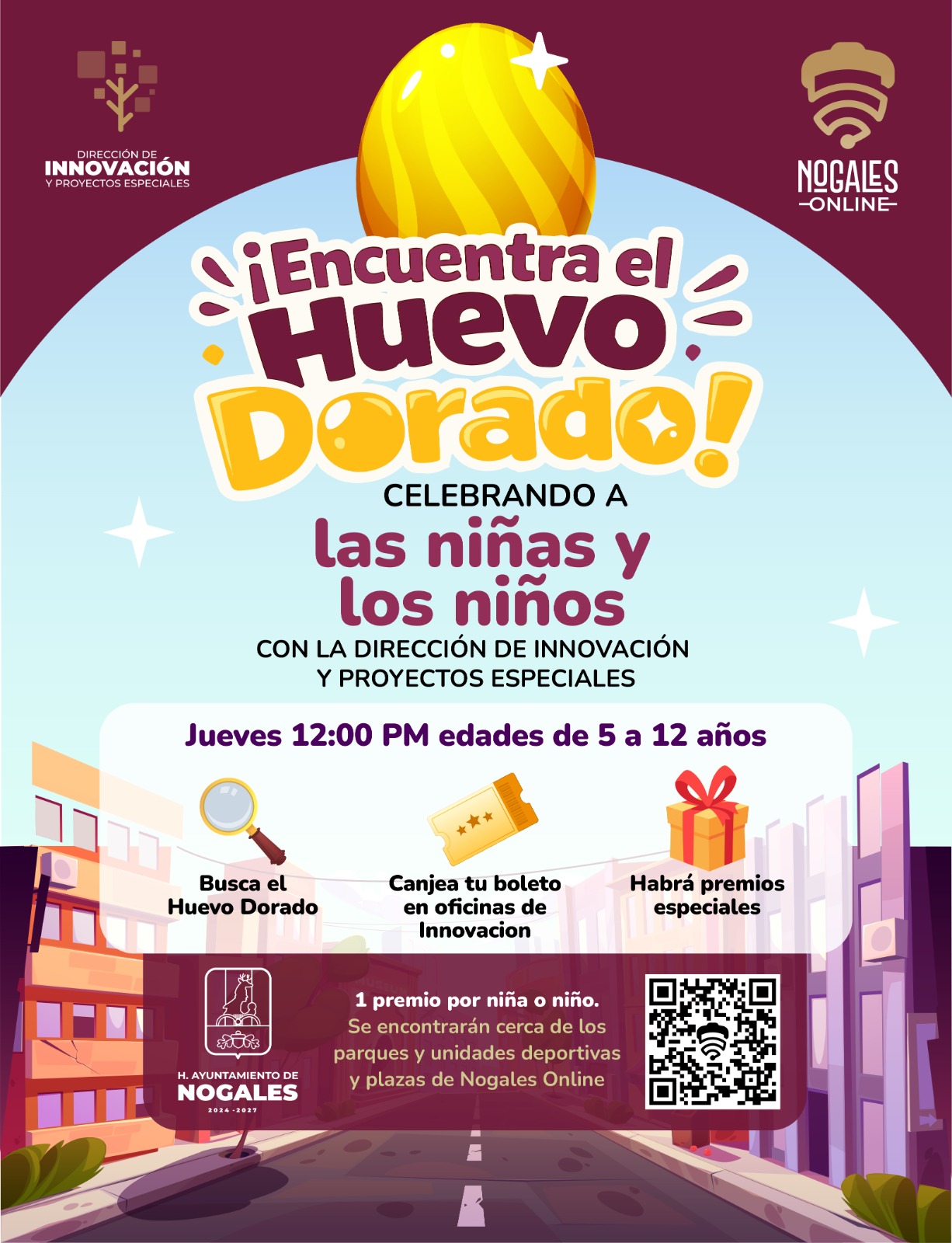 Invitan a encontrar el Huevo Dorado